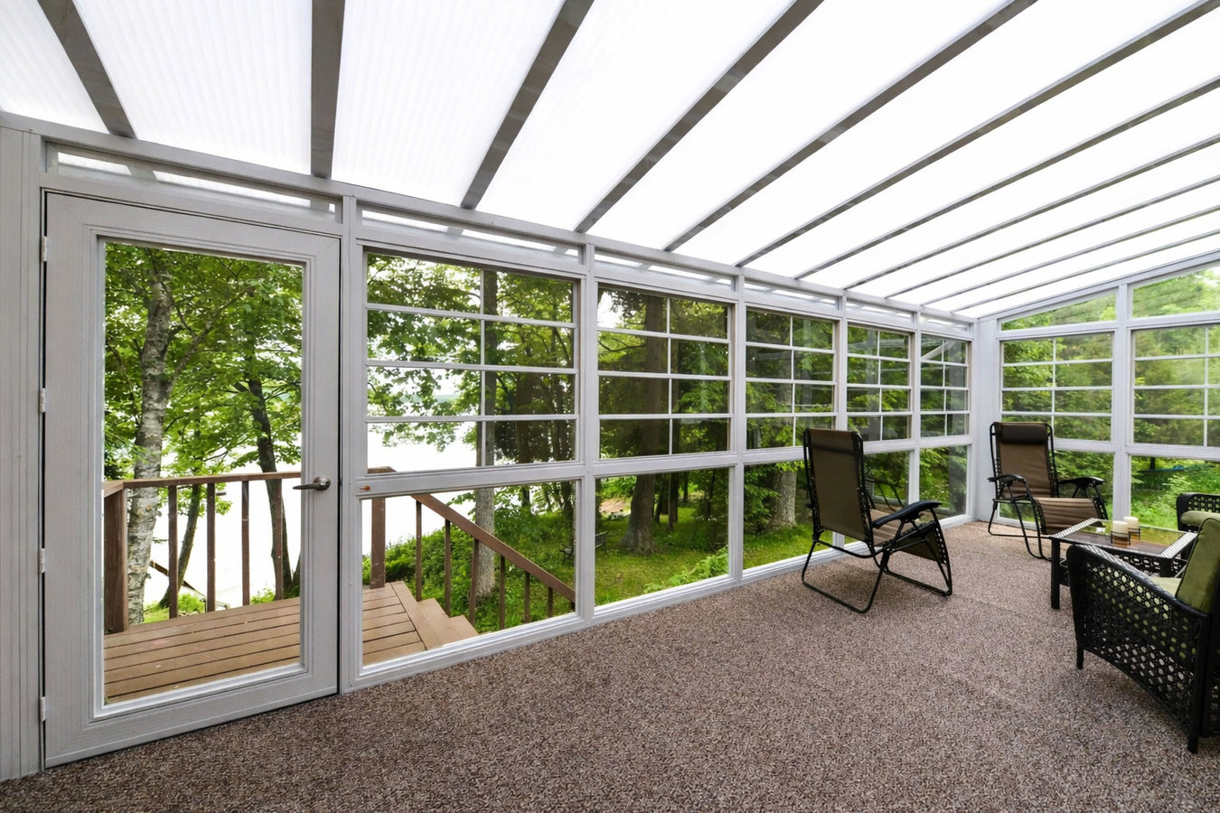 Vinyl sunrooms